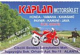 Kaplan Motorsiklet Alanya