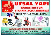 Alanya Kanalizasyon Açma