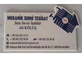 Mekanik Sıhhi Tesisat  (KÖLÜŞ)