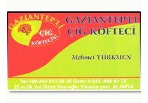 Gaziantepli Çiğ Köfteci Alanya