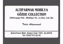 Altıparmak Mobilya-Gözde Collection Alanya