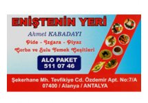 Eniştenin  Yeri Alanya