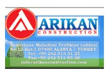 Arıkan Mühendislik-İnşaat ve Taahhüt Alanya