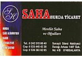 Saha Hurda Ticaret Alanya