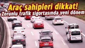 Zorunlu trafik sigortasında yeni dönem!