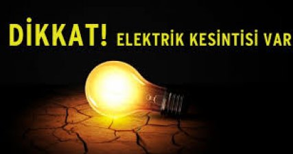 Alanya'da Elektrik kesintisi olacak mahalleler